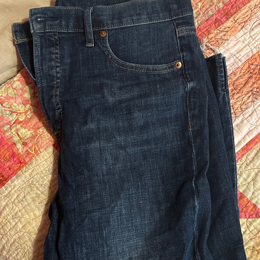 GAP Women's Dark Blue Skinny Jeans